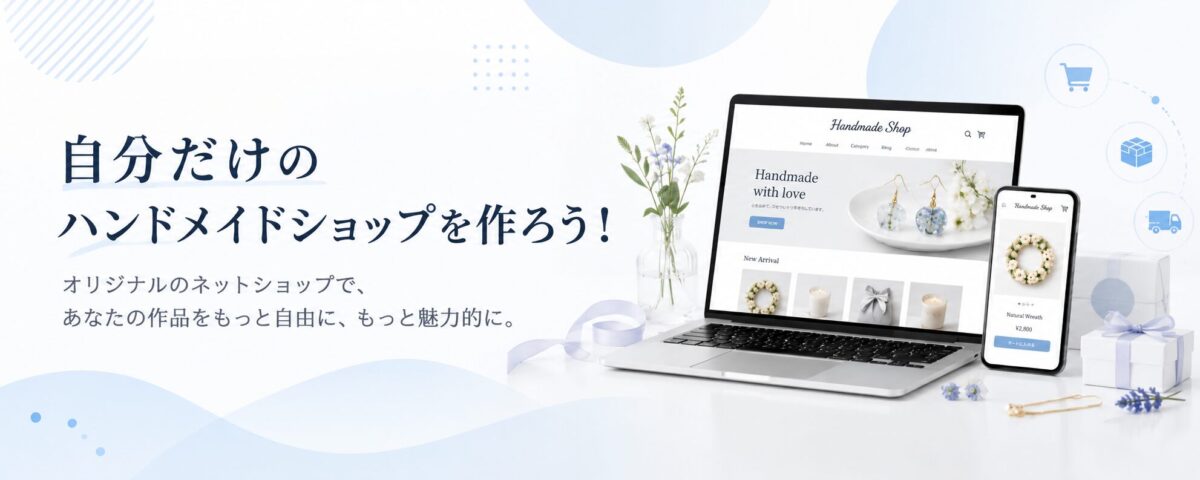 自分だけのハンドメイドショップを作ろう