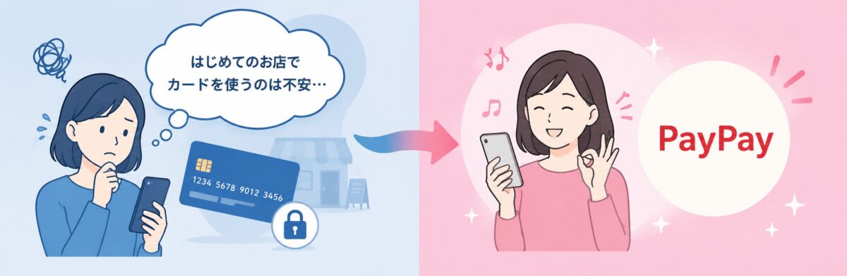 決済手段が少ないと購入をためらう顧客も、PayPay対応なら安心して買える
