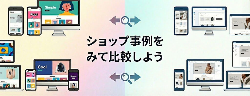 BASEとWIXのデザインを比較