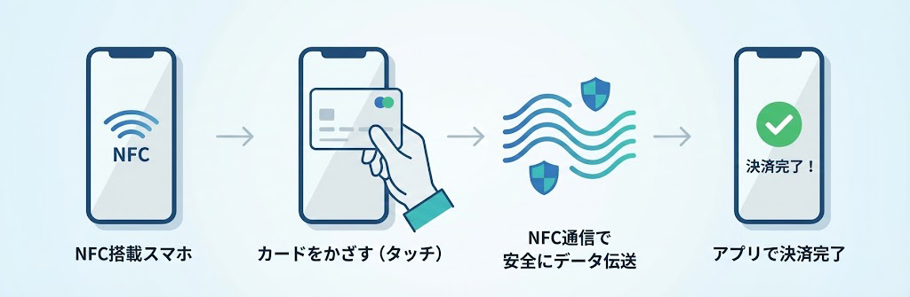 スマホが「クレジットカードリーダー」になる仕組み