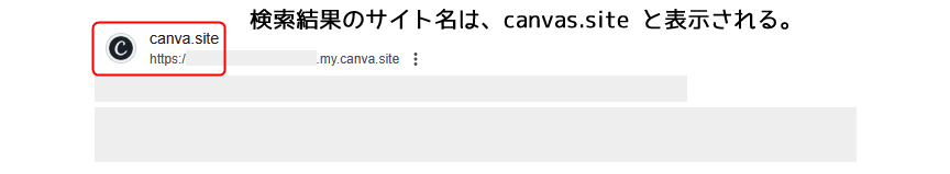 Canva ホームページの検索結果