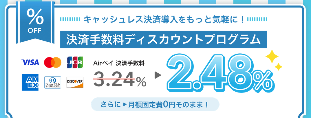 Airペイディスカウントプログラム