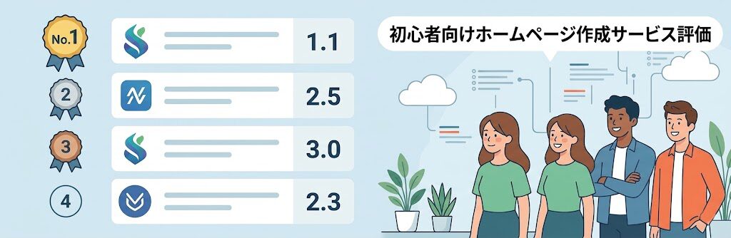 初心者向けホームページの評価
